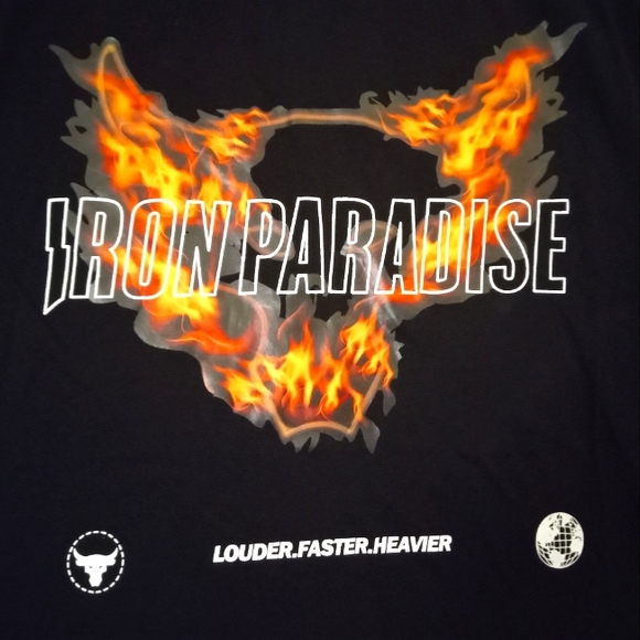 Under Armour Other - NWT Under Armour Project Rock Iron Paradise t-shirt